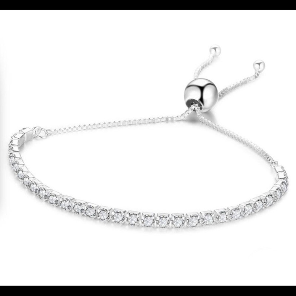 Silver Tennis Bracelet